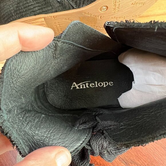 L34 Linden Women's Comfy Leather Winter Booties Sz 40EU / 9-9.5US in Black - Picture 11 of 11